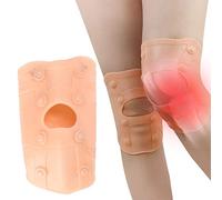 Rodillera Magnética, Soporte de Rodillera SEBS, Soporte de Terapia de Masaje de Rodilla Protectora Magnética para Hombres Y Mujeres para Baloncesto, Senderismo Y Correr