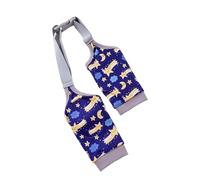 Rodillera mediana y grande para perros Husky Golden Retriever, soporte para la pierna delantera, dolor en las articulaciones, dolor muscular (azul oscuro, XXL)