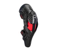 Alpinestars SX-1 Plasma, protectores de rodilla L/XL male Negro/Rojo