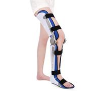 Rodillera ortopédica for cadera, rodilla, tobillo y pie, con botas for caminar, ayuda ajustable, ayuda a que la rodilla recupere la funcionalidad Original(Right,S)