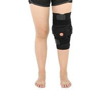 Rodillera Ortopédica para Lesiones de Ligamentos, Esponja Elástica Suave y Delgada, Placa de Ajuste de ángulo, Diseño de Gancho y Bucle, Ropa Transpirable, Adecuada para Pierna