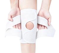 Rodillera para el dolor de rodilla con cojín de gel para rótula y estabilizadores laterales, vendaje de compresión transpirable para desgarro de menisco, artrosis, deporte y alivio del dolor para