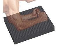 Rodillera para fitness, rodillera de yoga, almohadilla de entrenamiento en el suelo, cojín de espuma extragrueso, ligero y portátil, soporte articular para yoga, pilates, entrenamiento, cómoda