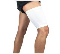 rodillera para hombre， 1 pieza de protector deportivo for muslos, almohadillas protectoras for distensiones musculares, soporte for leggings compresión for fitness, manga for piernas(Hdt001 White,M)