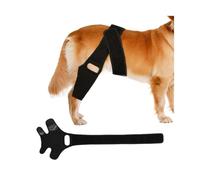 Rodillera para mascotas, ajustable, cómoda, para pierna de perro, barra de soporte para cadera de perro, fijación postoperatoria (S)