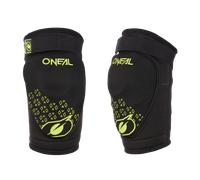 Oneal Dirt V.23 Protectores de rodilla juveniles, negro-amarillo, tamaño L XL
