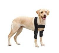 Rodillera para perro, lesiones, soporte de pierna, envoltura quirúrgica para las articulaciones del perro, cura la artritis de la pierna delantera canina, previene suministros para perros (S)