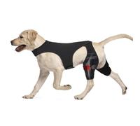 Rodillera para perro para la pierna trasera, soporte de pierna de perro para perros grandes a pequeños para rótula luxante, displasia de cadera, pierna trasera del ligamento cruzado anterior