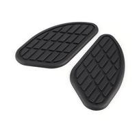 Rodillera para tanque de combustible de motocicleta, 1 par de pegatinas de paneles laterales de tanque vintage, protector de almohadilla de tracción para tanque de combustible