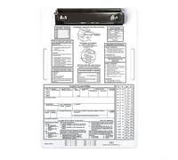 Rodillera piloto de aluminio con correa elástica y clip de metal, soporte para bloc de notas de vuelo IFR VFR para organización de gráficos y formularios (IFR)