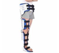 Rodillera ROM con Bisagras Soporte De Cadera, Cadera, Rodilla, Tobillo, Pie, órtesis, Fractura De Pierna, Caminar De Cadera Fijo con Botas
