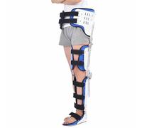 Rodillera ROM con Bisagras Soporte De Cadera, Cadera, Rodilla, Tobillo, Pie, órtesis, Fractura De Pierna, Caminar De Cadera Fijo con Botas