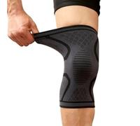 Rodillera térmica Transpirable for Deportes de Invierno, Rodilleras Seguridad for Entrenamiento, Rodillera elástica, protección Rodilla, 1 Unidad(Black,L)
