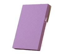 Rodillera Yoga Almohadilla de equilibrio deportivo, almohadilla for arrodillarse, estera Yoga alta densidad, tabla Fitness, soporte(Purple 44-30-2cm)