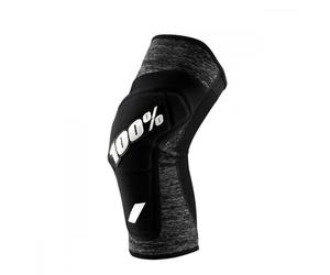 Rodilleras 100% bicicleta Ridecamp (gris/negro)