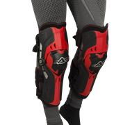 Rodilleras Acerbis Gorilla Negro/RojoTalla única Negro,Rojo