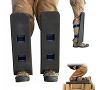 Rodilleras autoportantes para trepar en áticos, almohadillas de soporte ajustables para la navegación entre vigas, rodilleras ligeras de trabajo con correas envolventes.,1Pcs