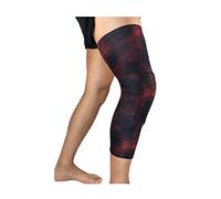 Rodilleras BaronHong Manga de compresión para baloncesto, Fútbol (rojo, L)