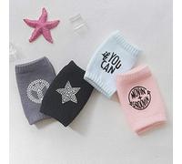 Rodilleras De Algodón Para Cuatro Estaciones Para Niños, Juegos Antideslizantes Resistentes A La Rotura Dispensadores De Ropa Para Bebés, Rodilleras Para Bebés Y Niños Pequeños (Gris oscuro)