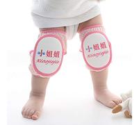 Rodilleras de bebé para hombres y mujeres rodilleras de verano para bebés a prueba de roturas, rodilleras para niños, chaqueta deportiva para niños de 1 a 6 años (Rosado)