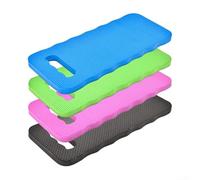 Rodilleras de espuma EVA para jardinería, impermeable, antideslizante, cojín grueso portátil para yoga, reparación mecánica de automóviles, tareas de limpieza del hogar (es negro)