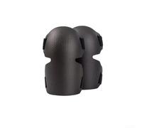 Rodilleras de espuma para jardinería, rodilleras con correas elásticas de neopreno, rodilleras para jardinería, limpieza, pintura (2 piezas de negro)