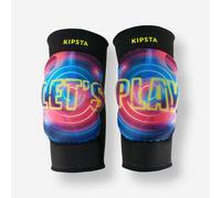 Rodilleras de voleibol VKP100 negras "Let's play" 0