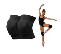 Rodilleras deportivas elásticas para mujeres y niños, protección EVA contra impactos, para voleibol, balonmano, patinaje, danza y más, diseño ergonómico, algodón transpirable y ajuste preciso, talla M