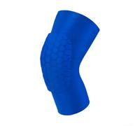 Rodilleras deportivas para evitar colisiones y absorción de impactos, tela cómoda y transpirable para baloncesto, fitness y más (XL azul)