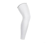 Rodilleras deportivas para hombres y mujeres para prevención de lesiones con silicona que absorbe los golpes y soporte ajustable para correr, baloncesto, ciclismo (XXL blanco)