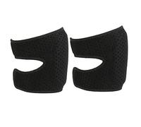 Rodilleras Deportivas, Sujetadores de Bucle de Gancho Buena Elasticidad 1 Par de Coderas Cómodas para Niños Resistencia Al Deslizamiento para Voleibol para Bailar para Yoga(Negro)
