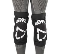 Rodilleras Leatt 3DF 5.0 Zip Blanco-Negro XXL Negro