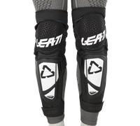 Leatt 3DF Hybrid EXT Motocross Rodilla/Espinillera, blanco, tamaño 2XL para Hombres