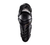 Leatt Dual Axis Protectores de rodilla y espinilla, negro, tamaño 2XL