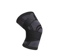 Rodilleras Menisco 1 rodillera deportiva for hombre, rodilleras elásticas presurizadas, soporte for equipo de Fitness Rodillera(1 Piece Black,XXXL)