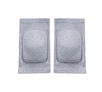 Rodilleras Menisco Adultos chico danza rodilla Protector elástico espesar esponja rodilleras soporte for gimnasio Yoga entrenamiento entrenamiento Rodillera(1 Pair Grey,L)