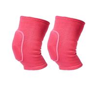 Rodilleras Menisco Almohadillas Compresión Yoga Deportes Elástico Rodillera Soporte Esponja Espesada Transpirable Rodillera(1 pair rose red,S)