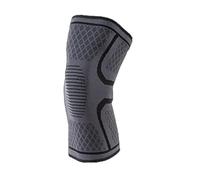 Rodilleras Menisco Rodilleras Apoyo Vendaje Tirantes Elástico Nylon Deporte Compresión Manga for Baloncesto Vollyball M-2XL Rodillera(Grau,M)