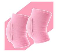 Rodilleras Menisco Rodilleras deportivas de compresión, Protector elástico de rodilla, rodillera de esponja gruesa Rodillera(2pcs Pink,M)