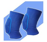 Rodilleras Menisco Rodilleras deportivas de compresión, Protector elástico de rodilla, rodillera de esponja gruesa Rodillera(2pcs Blue,M)