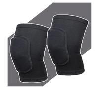 Rodilleras Menisco Rodilleras deportivas de compresión, Protector elástico de rodilla, rodillera de esponja gruesa Rodillera(2pcs Black,XS)