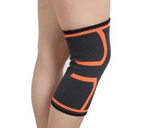 Rodilleras Menisco Rodilleras elásticas de 1 pieza, rodilleras deportivas de nailon for Fitness, equipo de Fitness Rodillera(Orange,XL1)