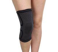 Rodilleras Menisco Rodilleras elásticas de 1 pieza, rodilleras deportivas de nailon for Fitness, equipo de Fitness Rodillera(Black,S)