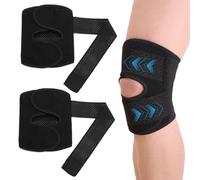 Rodilleras Menisco y Ligamento, 2PCS Rodilleras Menisco y Ligamento Ajustable, Rodilleras Deportivas, Rodillera Menisco Compresion, Ajustable Rodillera Deportiva, para Artritis Desgarro de Menisco