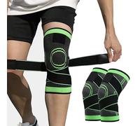 Rodilleras Menisco y Ligamentos Pack 2 | Rodillera Rotuliana Completa | Transpirables y Antideslizantes con Compresion | Talla Universal | Rodilleras para Running, Gimnasio y Crossfit