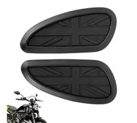 Rodilleras para Motocicleta - Protector de Agarre del Tanque | Paneles Vintage Antideslizantes, cojín Adhesivo Adhesivo para Seguridad en Bicicleta, Deporte, Turismo, Carreras callejeras, Motocicleta