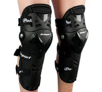 Rodilleras Polisport Devil NegroTalla única Negro