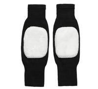 Rodilleras Protectoras 1 par de rodilleras invierno cálidas for hombres y mujeres, protección lana grosor doble, rodilla más contra el viento frío terciopelo Para El Invierno(T3,35-60kg fo M)