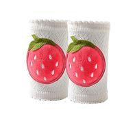 Rodilleras protectoras para bebés, 2 rodilleras protectoras gruesas antideslizantes para niños pequeños, lavables a máquina para caminar y ejercicios de entrenamiento de gateo, 2