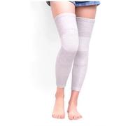 Rodilleras Protectoras Rodillera de invierno for mantener el calor, calentador piernas for ciclismo, rodillera for Yoga, correr, soporte for mujeres y hombres, 1 par Para El Invierno(1 pair gray,XL)